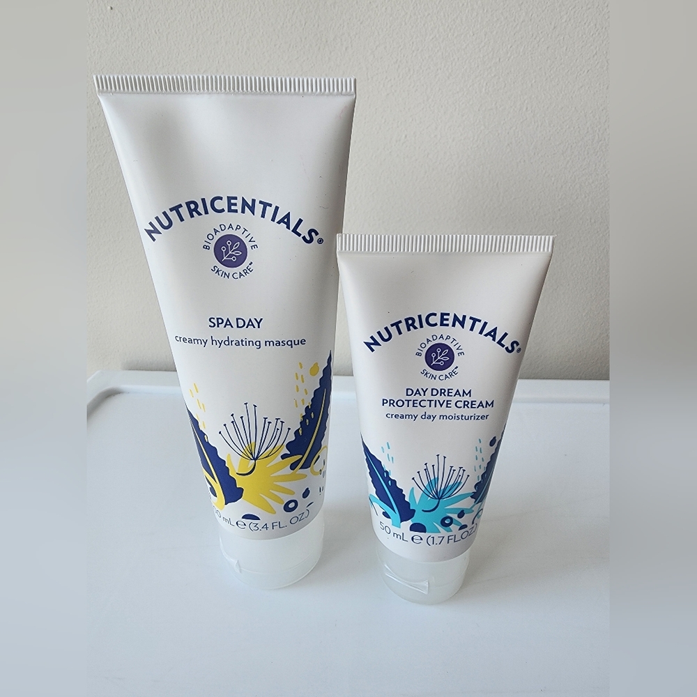 NWT Nutricentials spa day creamy hydrating masque and day dream protecti…
